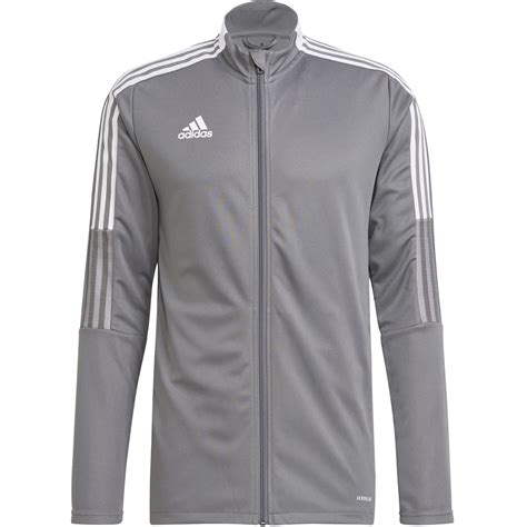 adidas trainingsjacke männer grau schwarz